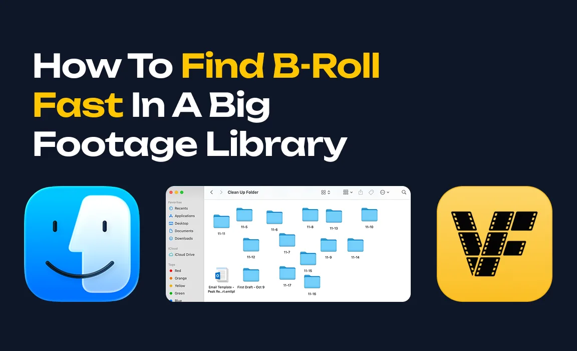 How To Find B-Roll Fast In A Big Footage Library
